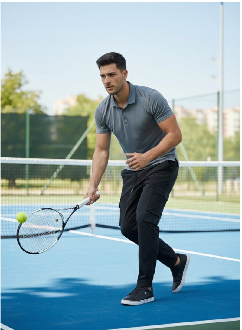 سبال بنطال رياضي للجنسين من SPALL – بنطال جوجرز رياضي فاخر للرجال والنساء، مريح للتدريب والتمارين، أسود أزرق خمري، المقاسات M L XL - Image 3